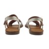 Sandalo in pelle con fibbia