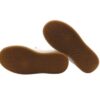 Sneaker in pelle con doppio velcro