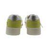 Sneaker in pelle e camoscio con lacci