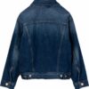 Giubbotto in denim con taschine