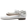Ballerina in pelle con cinturino