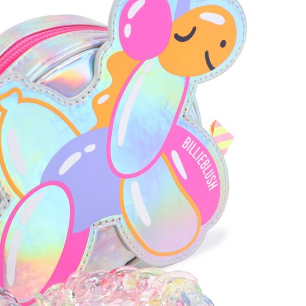 Borsa unicorno palloncino con tracolla catena