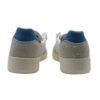Sneaker in pelle e camoscio con lacci