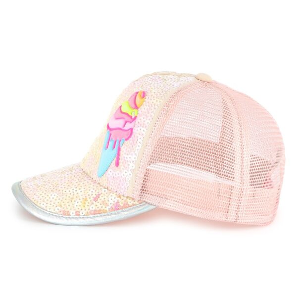 Cappello paillettes gelato