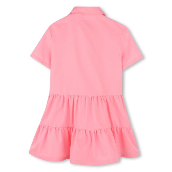 Vestito chemisier mezza manica con stampa glitter