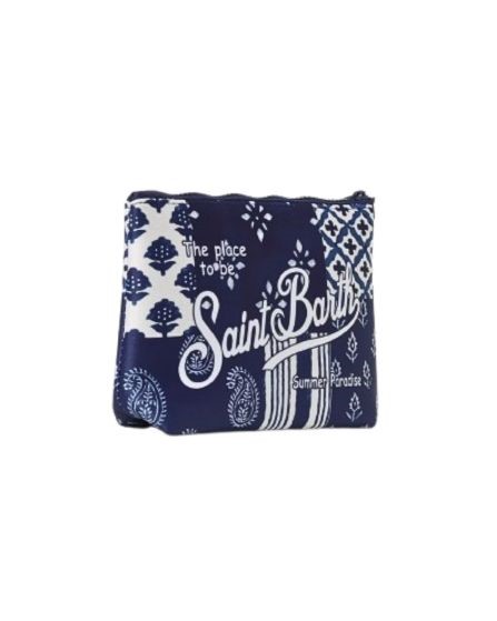Pochette in neoprene stampa bandana