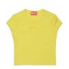 T-shirt con logo oval d cut-out