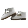 Scarpa due occhi in pelle con fibbia