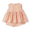Completo top smanicato con short