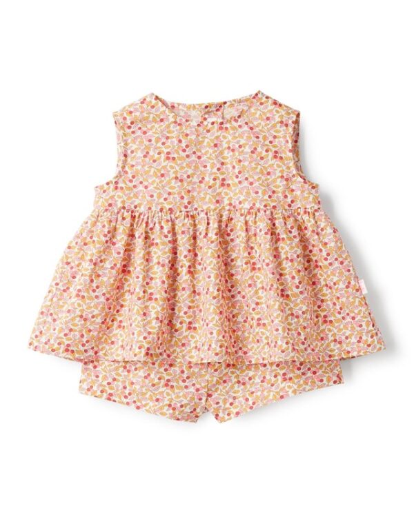 Completo top smanicato con short