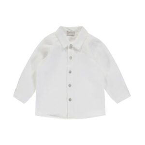 Camicia in lino con collo