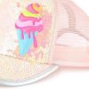 Cappello paillettes gelato