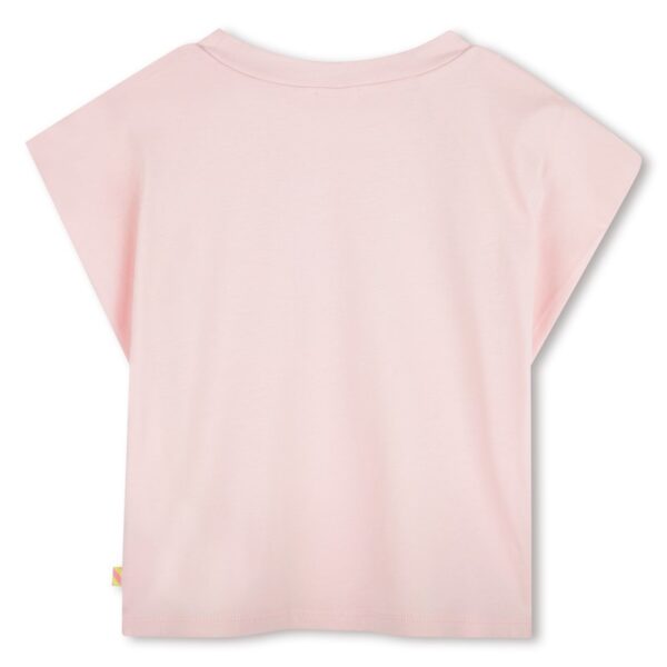 T-shirt mezza manica con applicazione orsetti