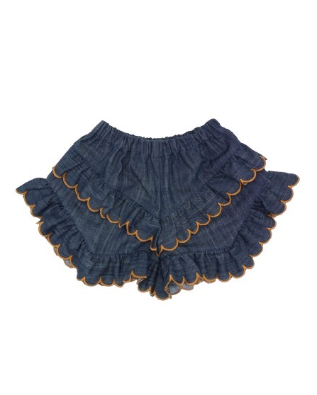 Completo casacca con profilo e short con rouches