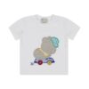 Completo t-shirt con orsetto e pantalone