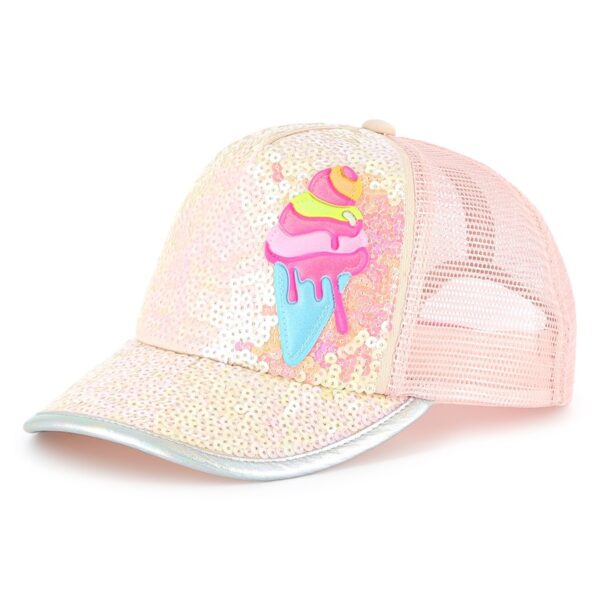 Cappello paillettes gelato