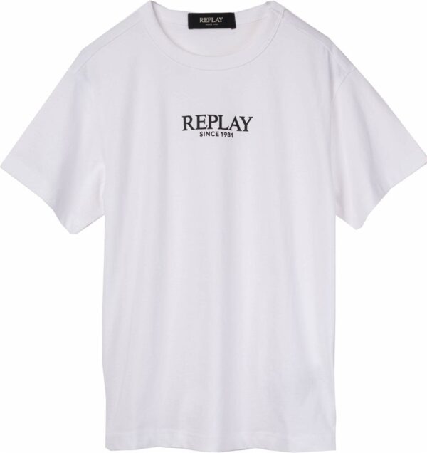 T-shirt mezza manica con stampa logo