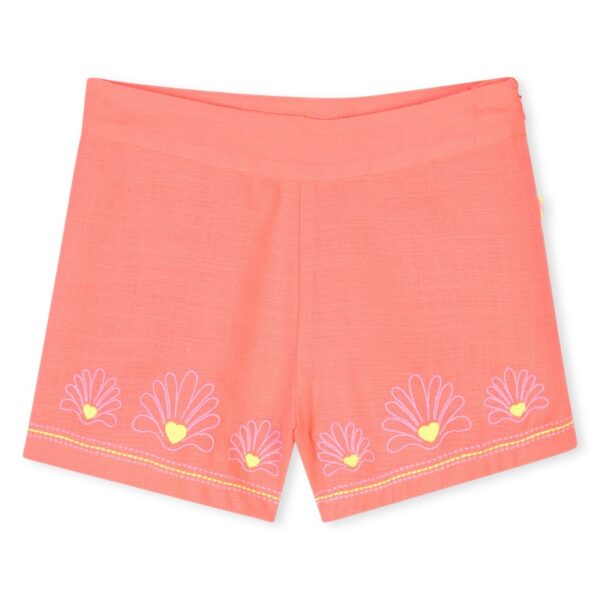 Short con ricamo