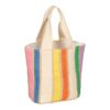 Borsa nastri arcobaleno