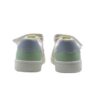 Sneaker in ecopelle con doppio velcro