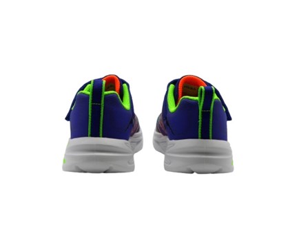 Scarpa ginnica con velcro e lacci con led