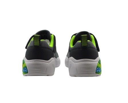 Scarpa ginnica con velcro e lacci