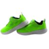 Scarpa ginnica con velcro e lacci con led