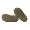 Sneaker primo passo in pelle con doppio velcro