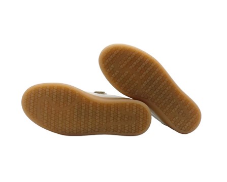 Sneaker in pelle e camoscio con lacci e zip