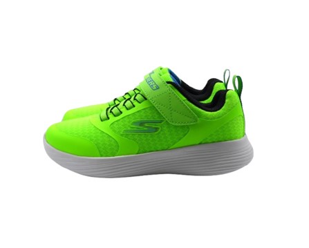 Scarpa ginnica con velcro e lacci con led