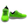 Scarpa ginnica con velcro e lacci con led