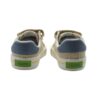 Sneaker con riporti a contrasto e doppio velcro