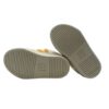Sneaker in pelle con triplo strappo