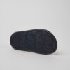 Sandalo in pelle con doppio velcro