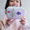 Borsa laminata con pesciolini