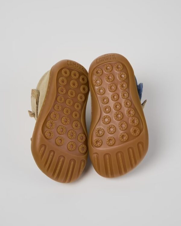 Sneaker in pelle con lacci