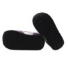 Sneaker ginnica in pelle con doppio velcro