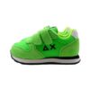 Sneaker ginnica in pelle con doppio velcro
