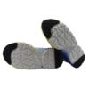 Sneaker in ecopelle e tessuto tecnico con lacci a coulisse
