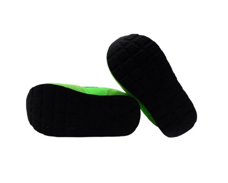 Sneaker ginnica in pelle con doppio velcro