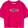 T-shirt mezza manica con stampa logo