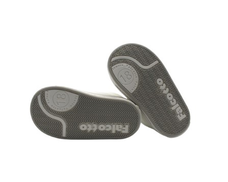 Sneaker primo passo in tela con lacci