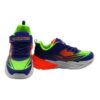 Scarpa ginnica con velcro e lacci con led