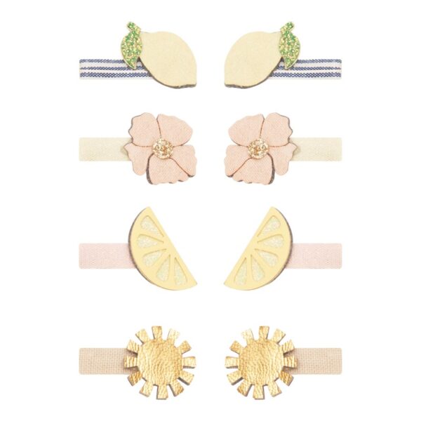 Pacchetto 8 fermagli limone