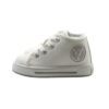 Sneaker primo passo in tela con lacci