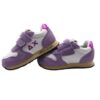Sneaker ginnica in pelle con doppio velcro