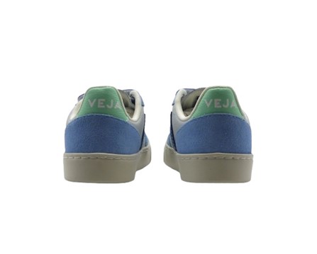 Sneaker in pelle con triplo strappo