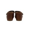 Sandalo primo passo in pelle con velcro e fibbia