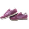 Sneaker ginnica in pelle con lacci