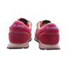 Sneaker ginnica in pelle con doppio velcro